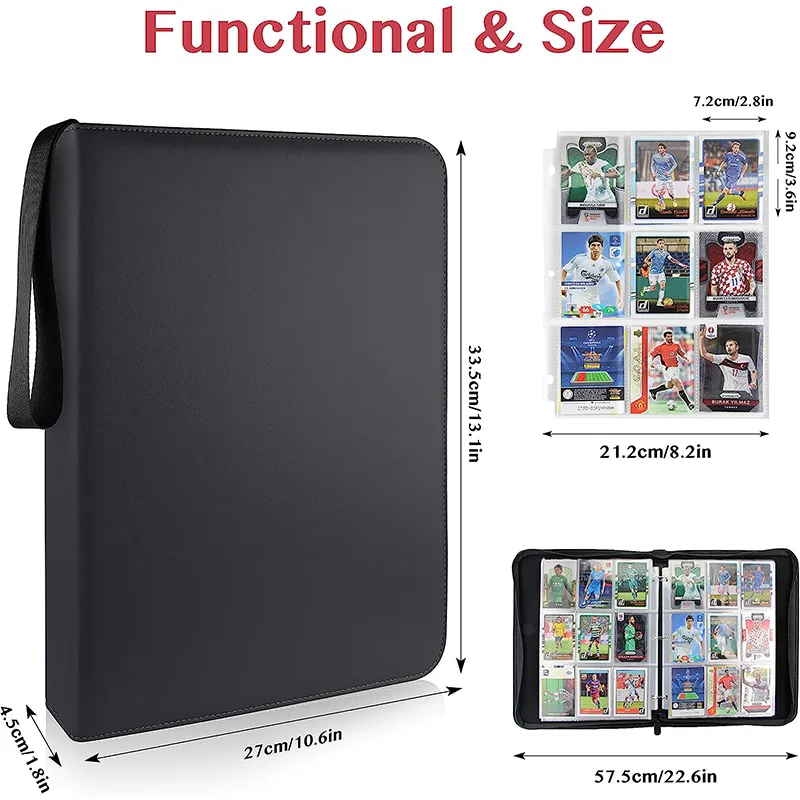 900 Pockets PU Card Binder Trading Card Collector Holder for Baseball  Football Game Cards from Dhgate Other Home Decor - price 38.03