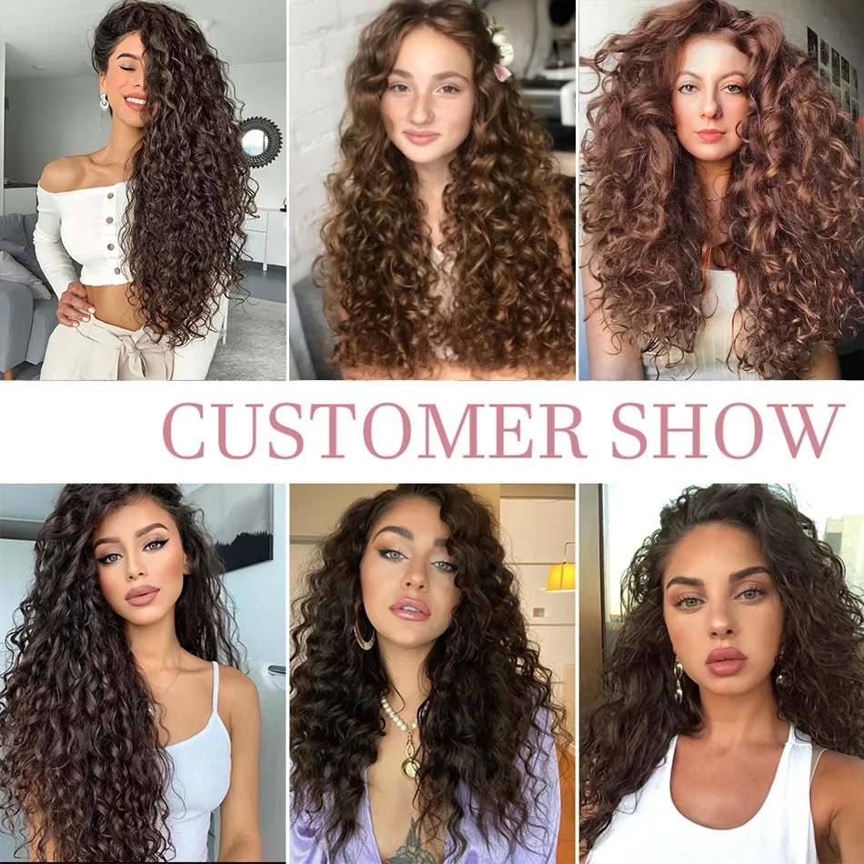 24 Inch Water Wave Tape In Human Hair Extensions 40 Pieces 100G 24 Inch Water Wave Tape In Human Hair Extensions 40 Pieces 100G main image 3