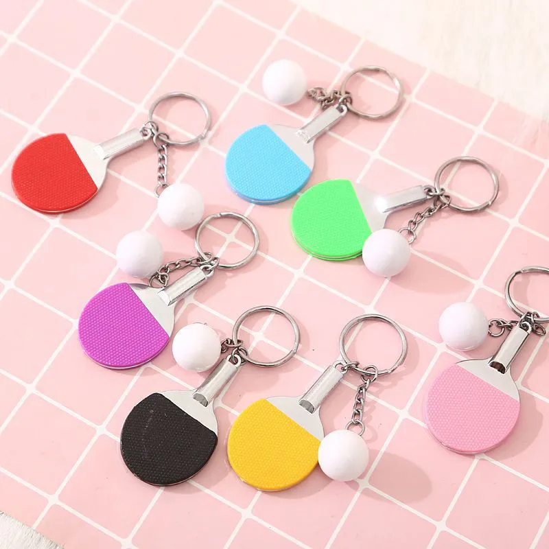 Table tennis keychain top