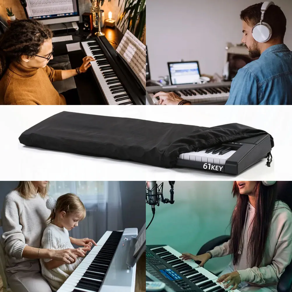 Protective cover of a piano keyboard online