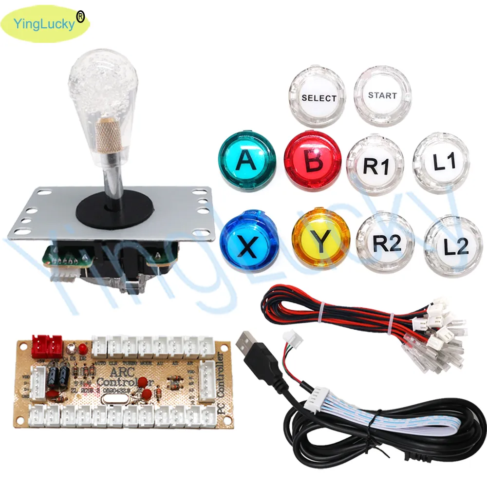 Amazon.com: PC Joystick DIY Kit, Zero Delay ArcadeGame DIY