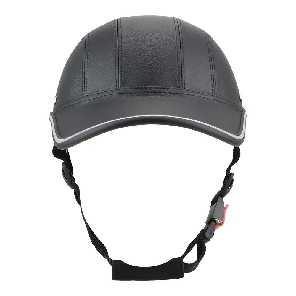 Motorcycle Safety hat type - Baseball Cap Style Half Helmet