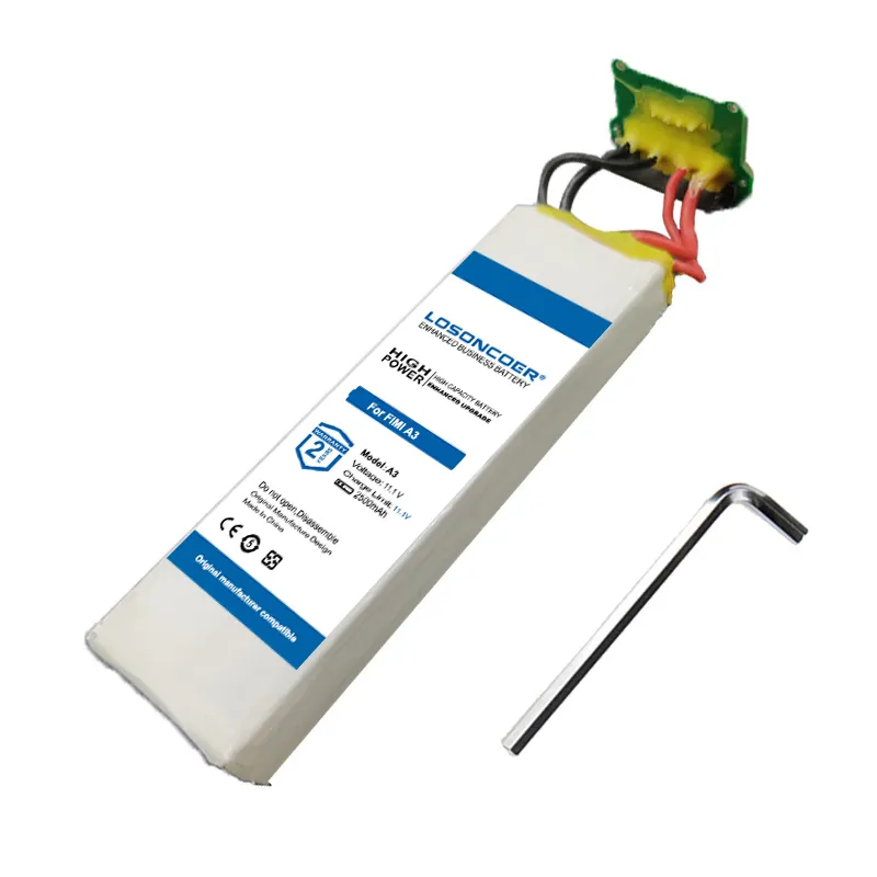 FIMI A3 Drone Battery 2500mAh 3S Intelligent Flight Battery LOSONCOER Spare Parts