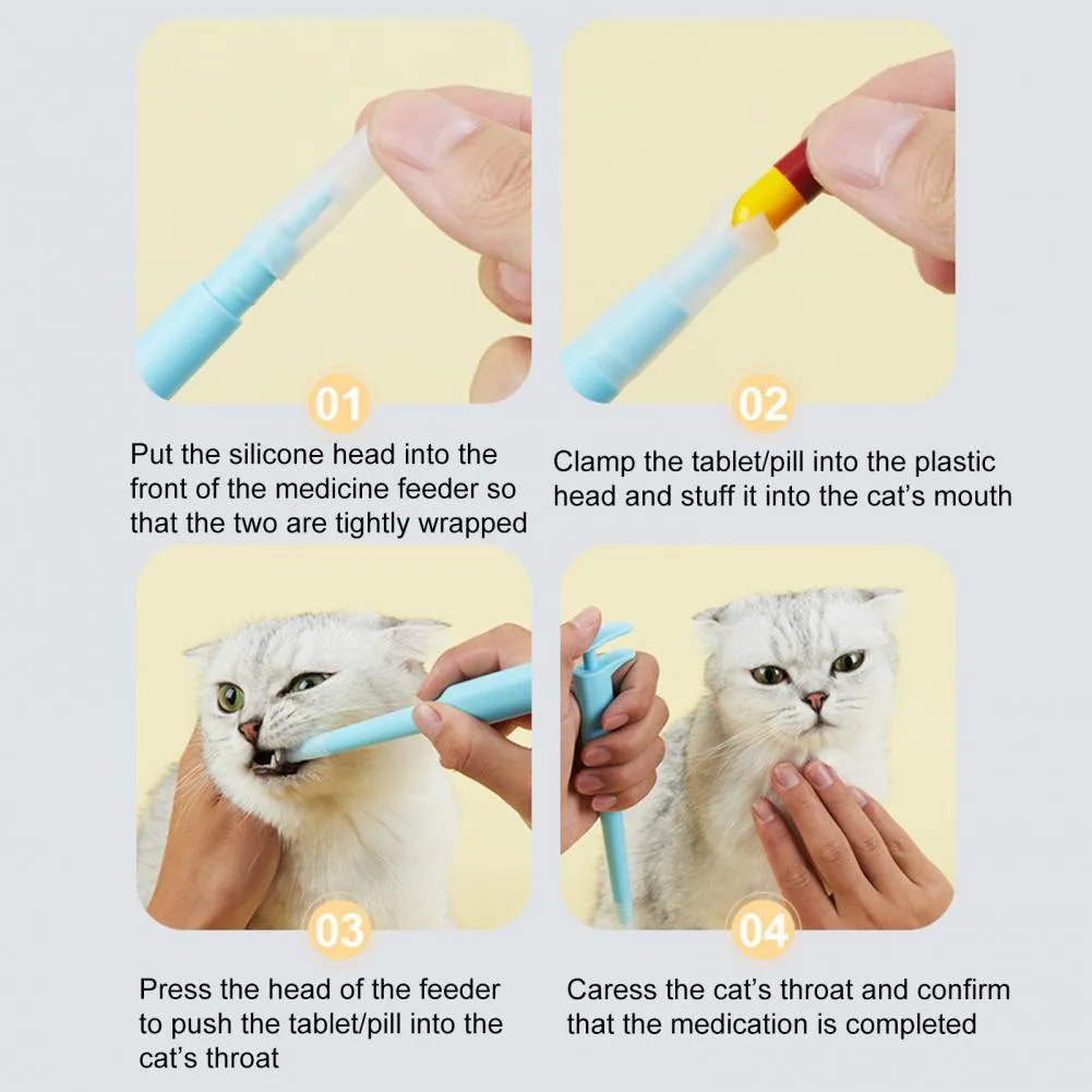 Universal Handheld Medicine newborn kitten feeding kit with Control Rods Ideal for Cats and Dogs