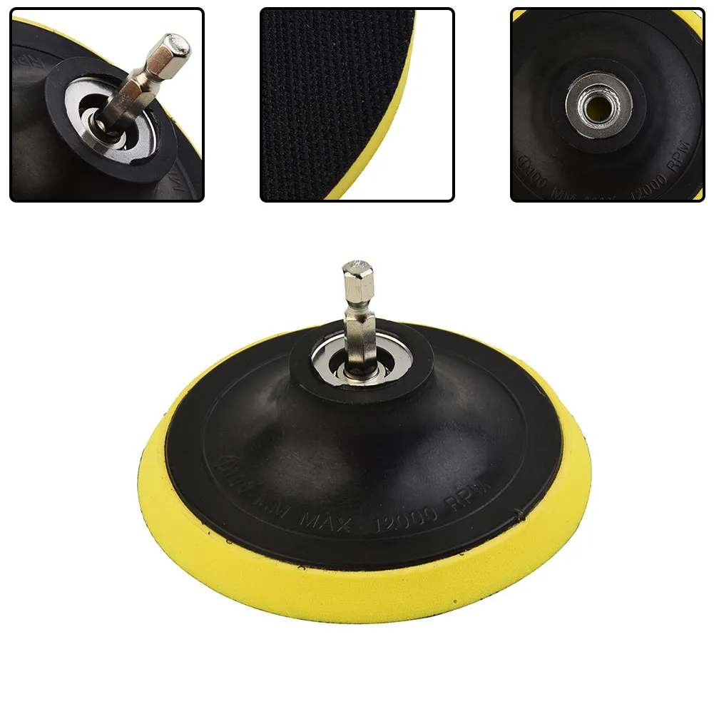 5-inch Hook & Loop Backer Pad – Perfect For Buffing, Polishing, And Sanding Discs