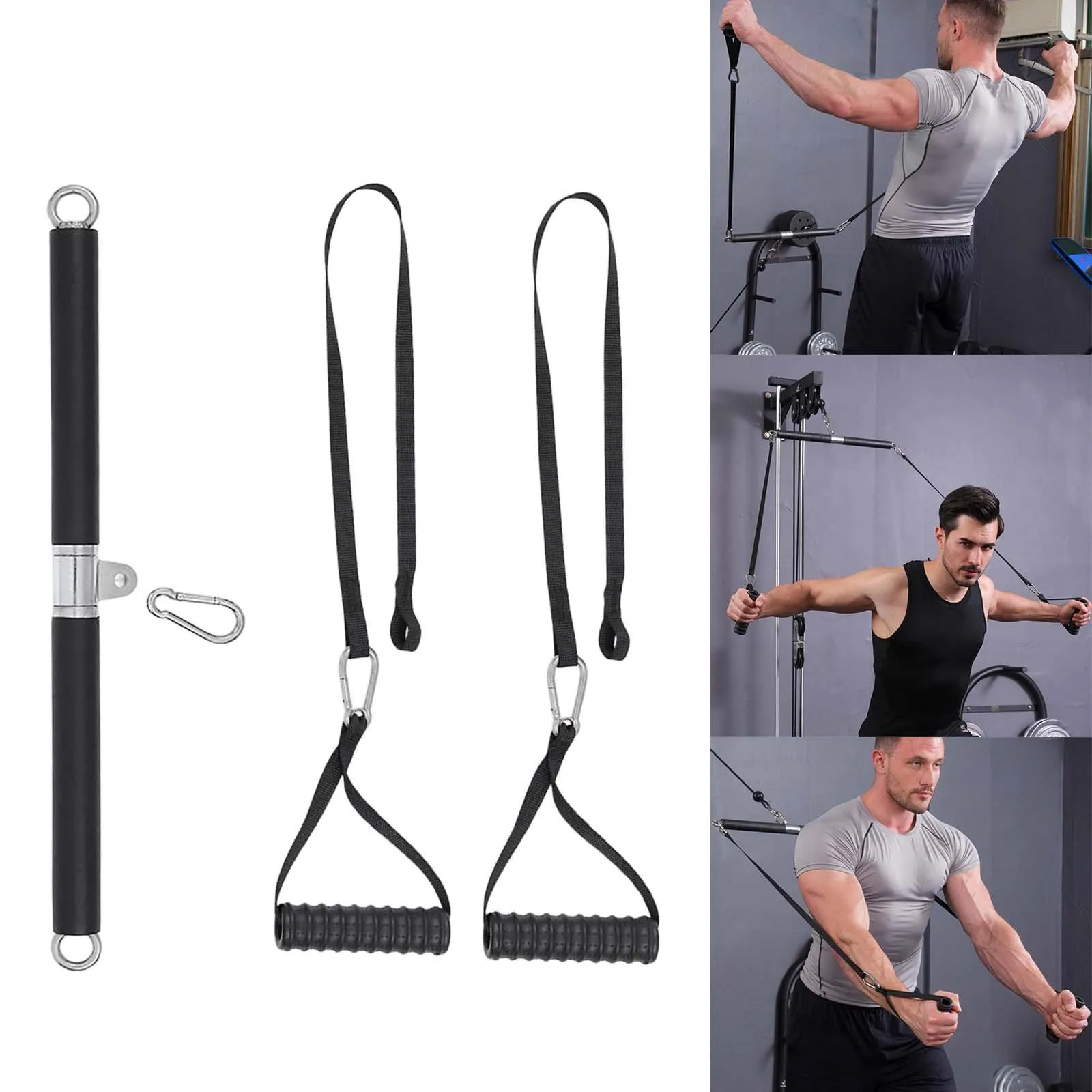 Tricep rope with resistance bands hotsell