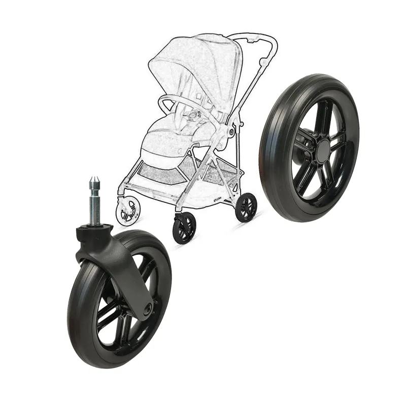 Melio 2 3 Pushchair Wheel Replacement With Bearing Wheel Front Or Rear Tire Frame For Baby Stroller And Buggy Bridal Hair Accessories From Homepro8 40.14 DHgate.Com