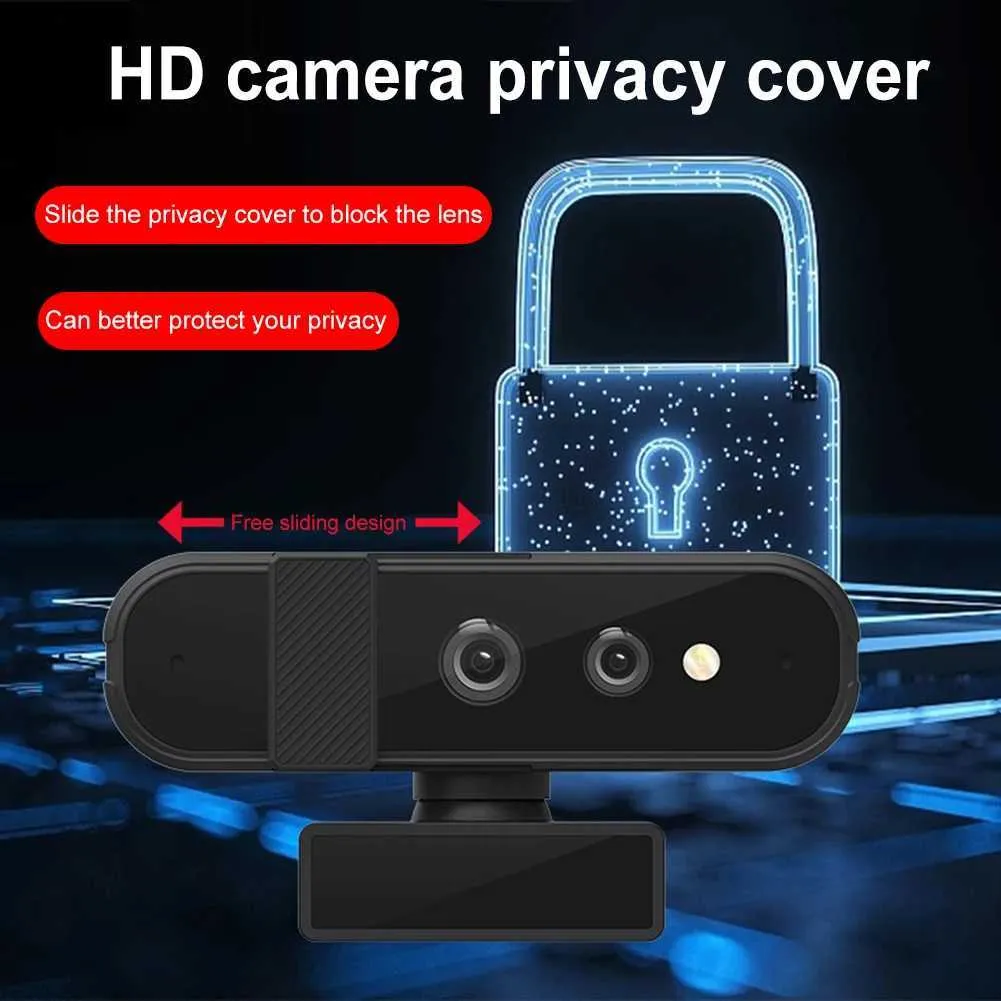 HD 1080P 30FPS USB Intitle Webcam X5 With Wide Angle Facial Recognition