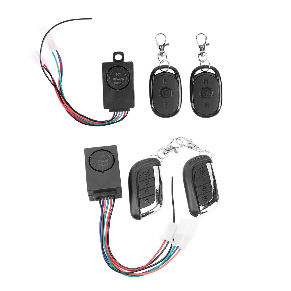 Smart Anti Theft Remote Alarm System For Scooters And Bicycles 36 72V 125db Remote Control Detector Alarms From Ddmyjan 25.36 DHgate.Com