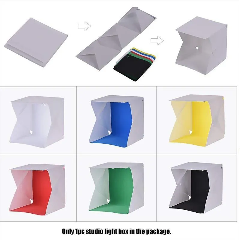 Mini led studio photo box online
