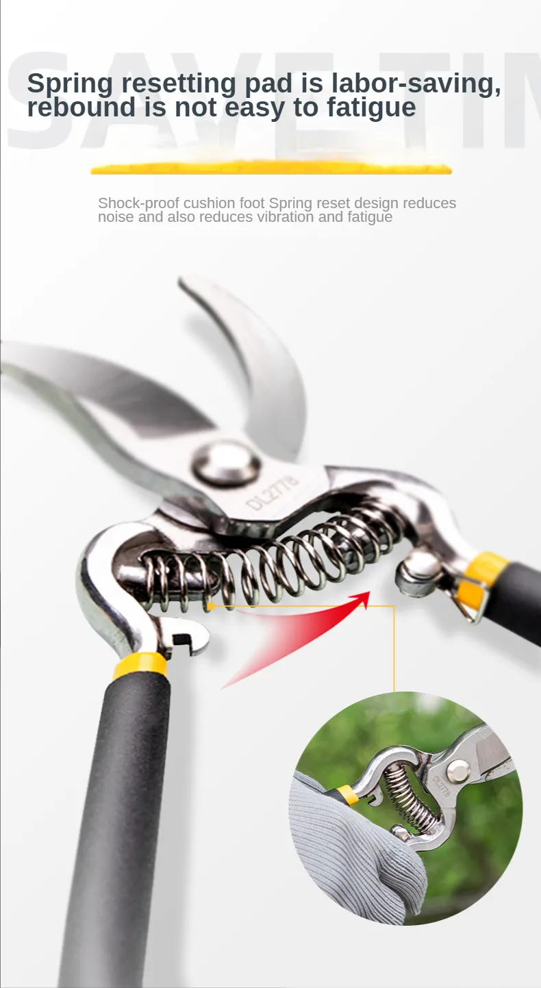 DELI 8 Inch Garden Pruner Shears with SK5 Steel Blades for Bonsai Trees and  Flower Branches from Dhgate Boots - price 36.99