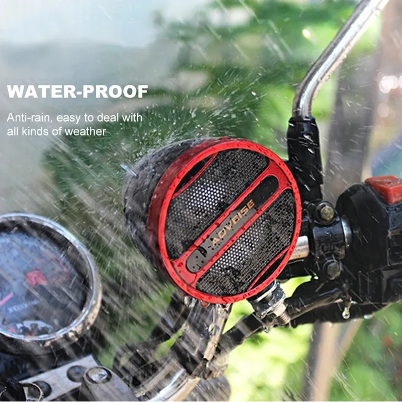 Motorcycle Bluetooth Compatible Speaker Waterproof 12V MP3 Player