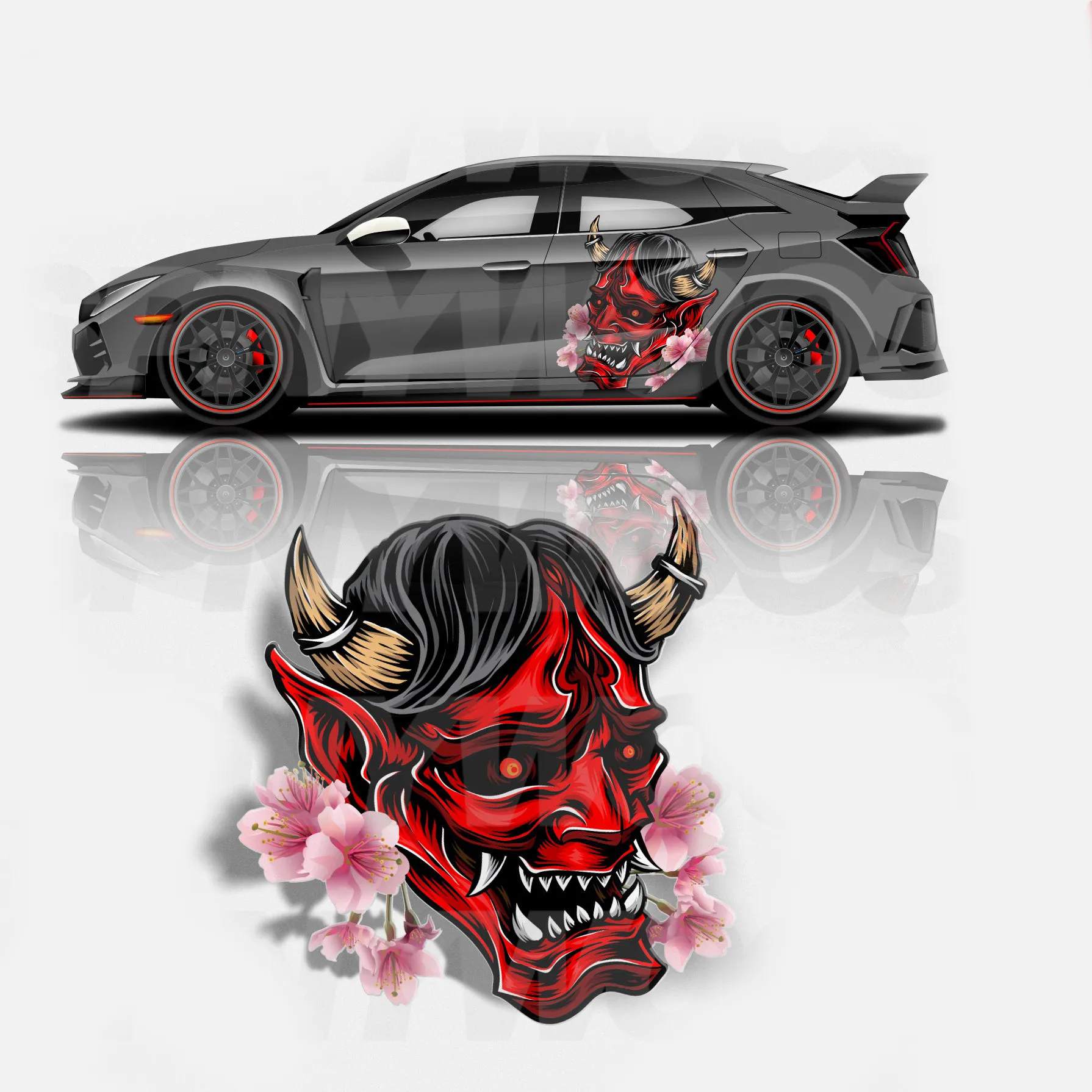 Anime car vinyl discount