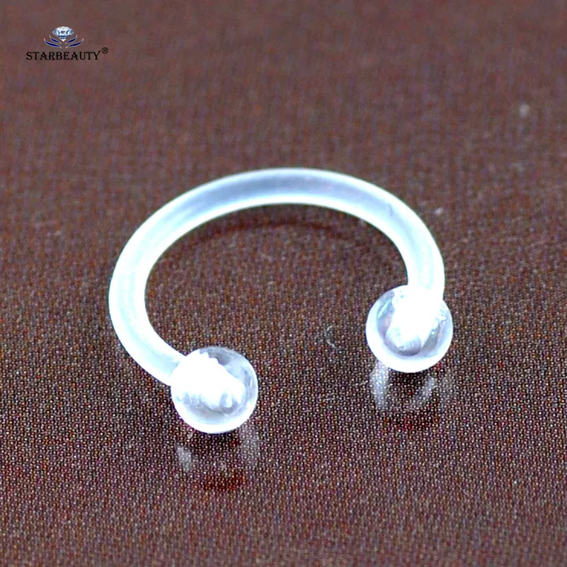 Plastic septum piercing sales
