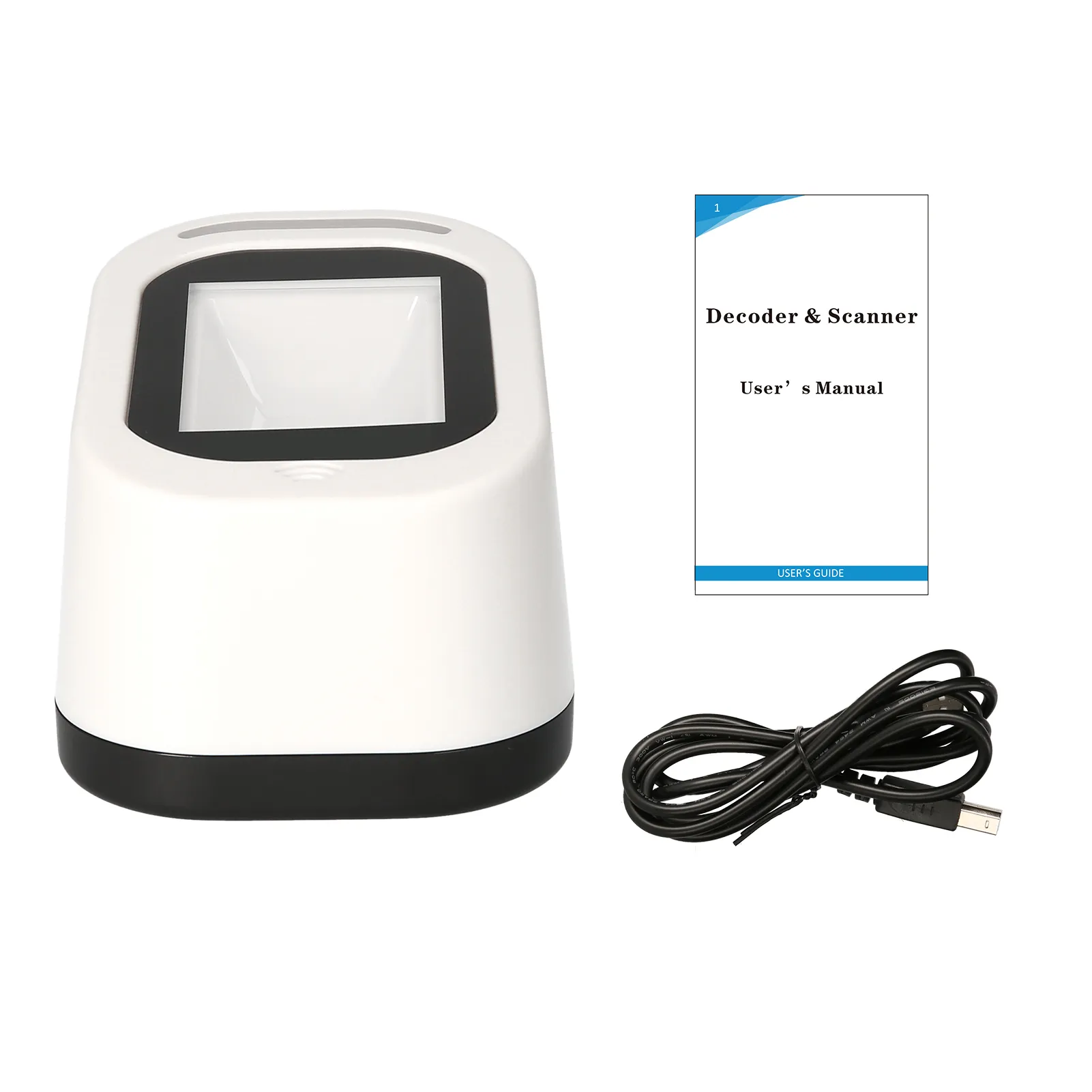 Scan Window Sprzedaz USB Wired QR and Bar Code Reader: Large Scanning Window with Auto ...
