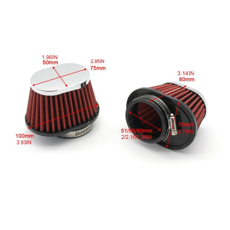 OTR Filters Challenger Replacement Mopar Cold Air Intake Air Filter Purple Hex Ov10801 P
