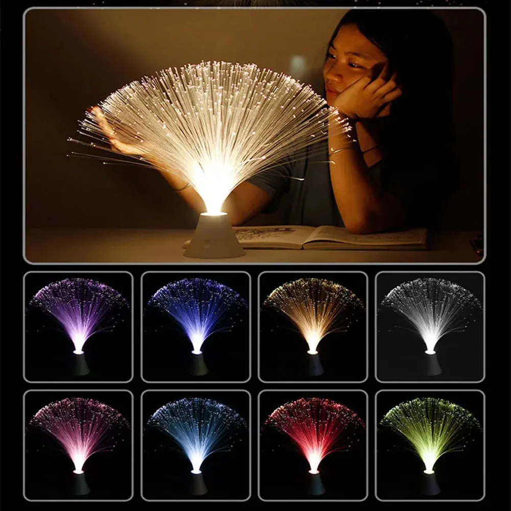 USB Christmas Light Lamp Fiber Optic Holiday Atmosphere Lights For Bedroom Home Decor From Ddmyapr 14.94 DHgate.Com