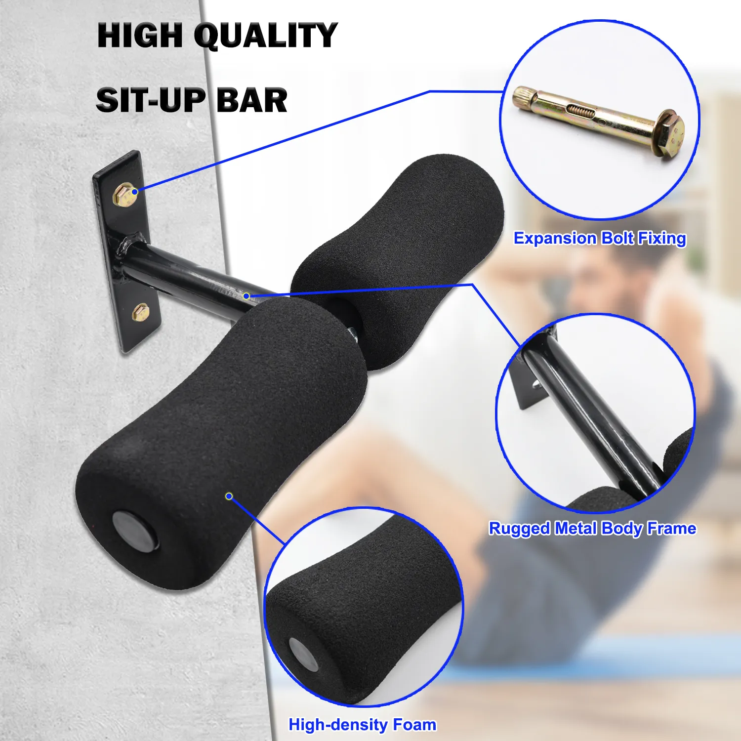 Wall mounted sit up bar sale