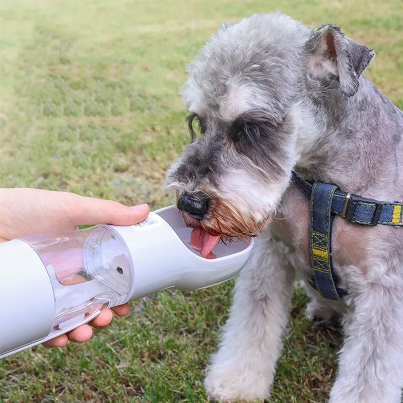 3 In 1 Pet Water Bottle Outdoor Portable Dog ... - Gift Tree NZ