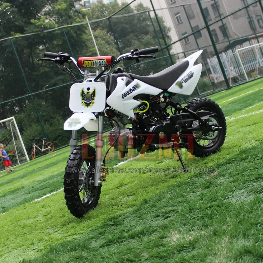 DHgate 4 Stroke Mini Gas Motorcycle Off Road Trail Dirt Bike Super Pocket Motocross Pit Bike for Kids and Adults Electronics