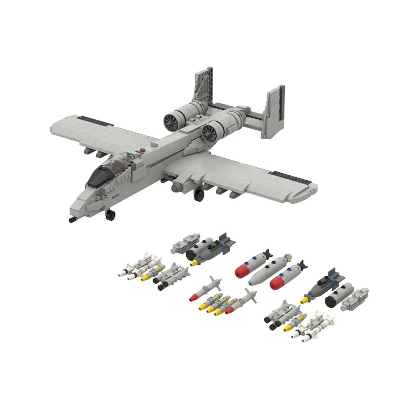 A-10 Thunderbolt II バーリンデンレジンキット付き◎ 1:35 A 10 Thunderbolt II軍用航空機ジェット戦闘機ビルディング