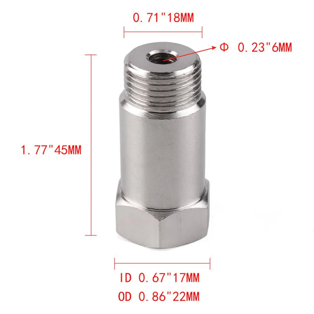 O2 Sensor Modification Car Oxygen Sensor Adapter Reducer Oxygen Sensor Spacer/Extender ...