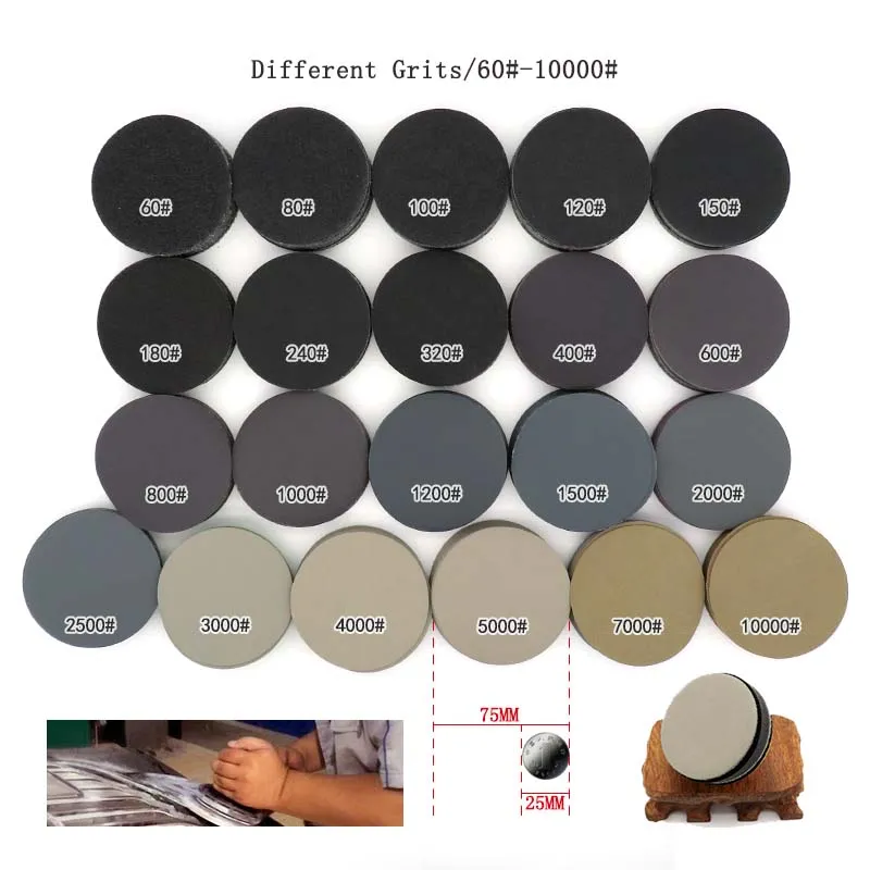 50pcs Triangle Sanding Sheets - Wet/Dry Hook & Loop, 800/1000/1500/2000/5000 Grit For Wood, Metal, Paint-1219146