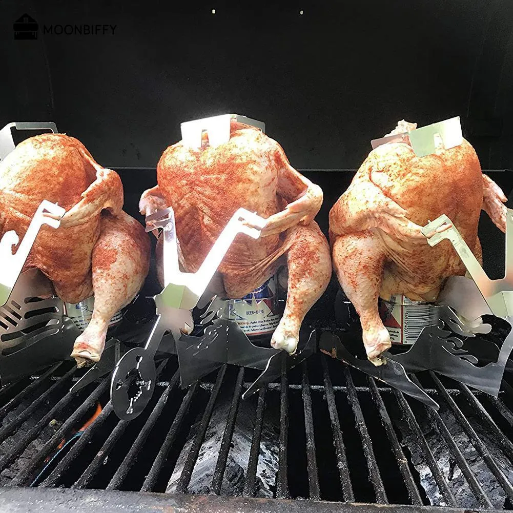 Gourmet Bbq Beer Can Chicken Holder Weber Weber Beer Can Chicken