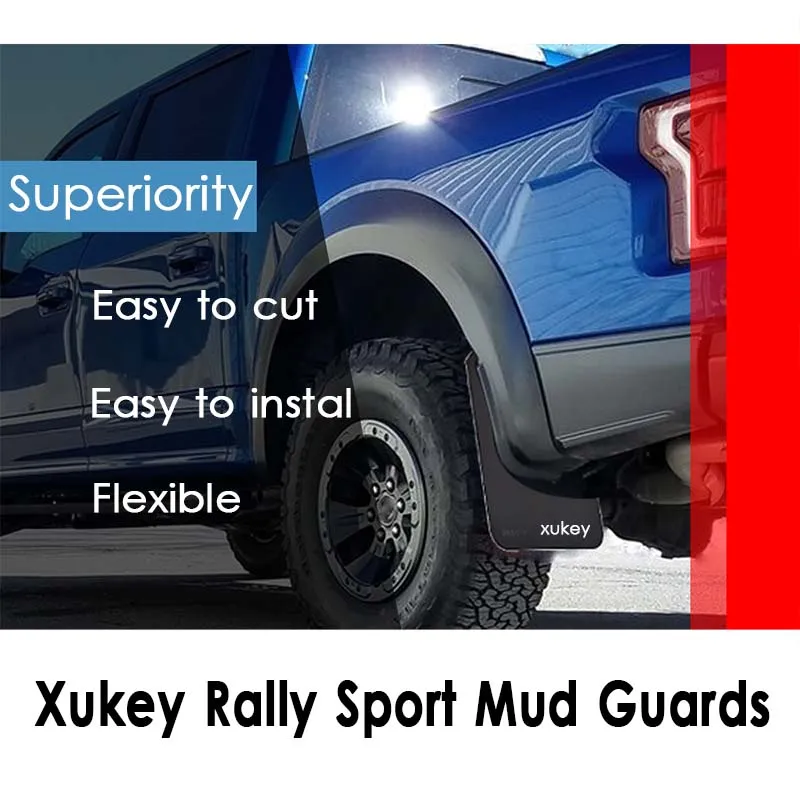 Mud Flaps For Trucks Auto Sports Front Rear Rubber Mud Flap Set Protective Splash Guards Universal Guarda Fango Para Carro - Foto 9