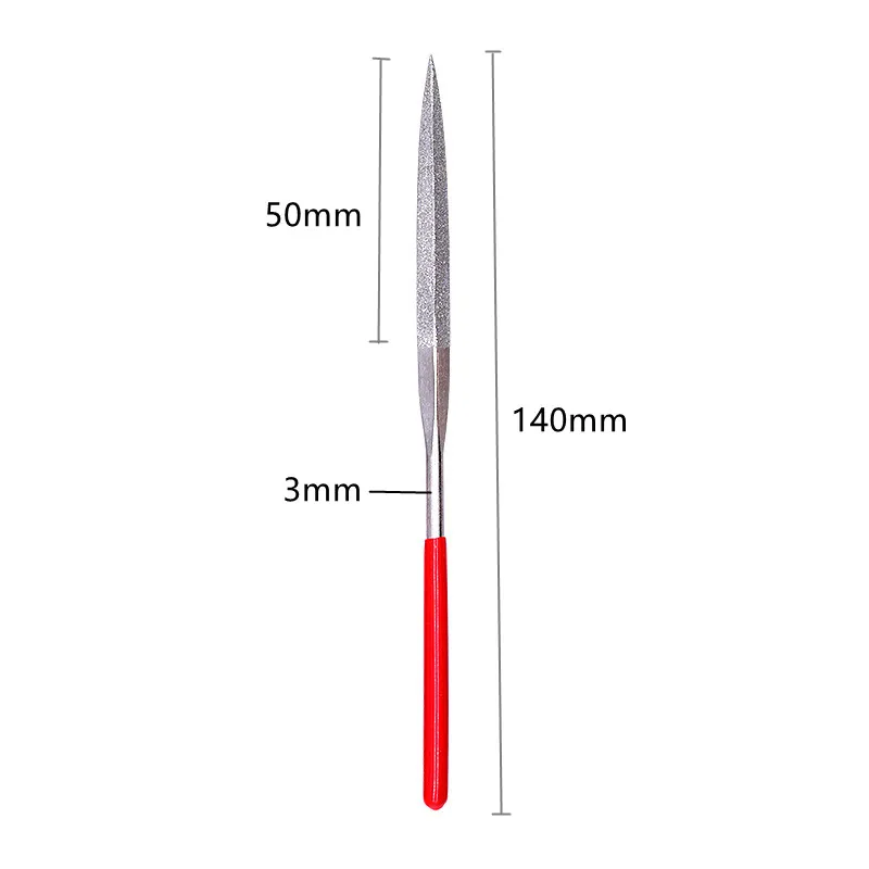 10pcs Needle File Set Without Handles, 5.5'' Swiss Pattern