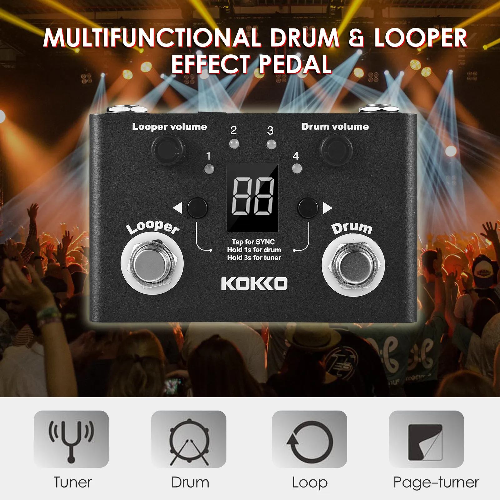 Drum effects pedal 2025