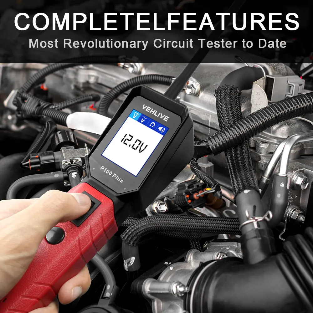 12V PowerScan PS100 PLUS: Pro Auto Circuit Tester, Electrical ...