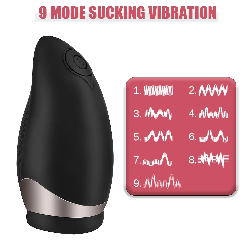 Automatic Heated Male Masturbators 9 Mode Sucking... From Ddmydec, $147.9 |  DHgate.Com