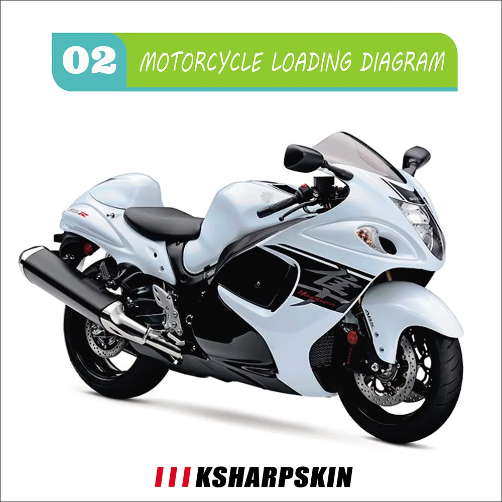 Motorcycle fairing sticker kits on sale