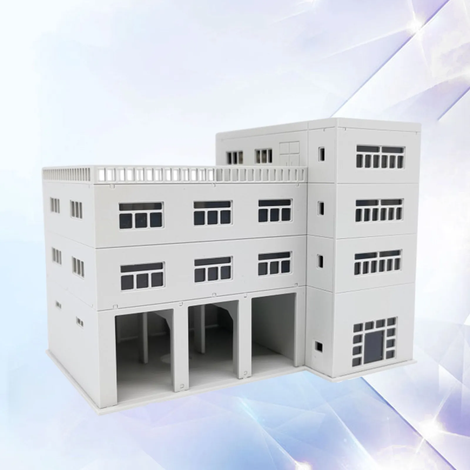 HO Scale Farm Barn Outland Models HO Scale Country Farm Barn - 1:87 Railway  Scenery With Accessories 3D Printed Farm Scenery With Accessories, image size:1600x1600