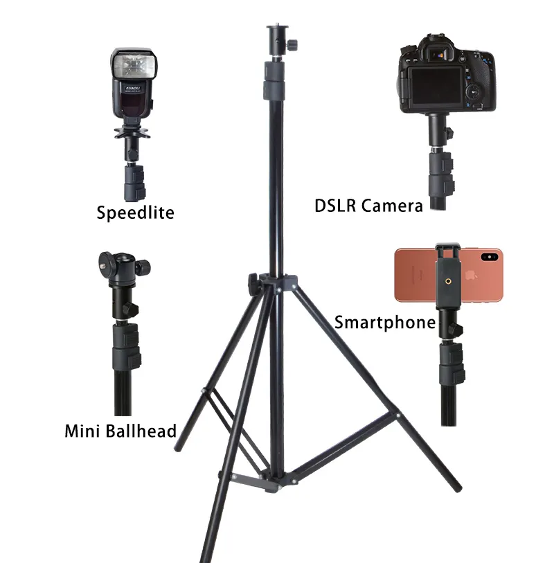 SHOPEE SP-250 Umbrella Flash Light Stand Photo Studio Photography With