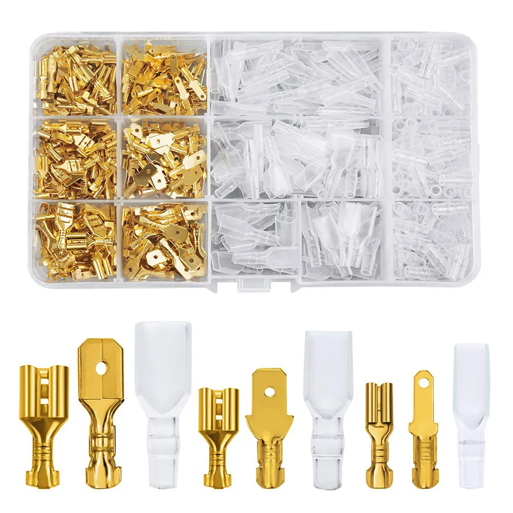 Cold Crimp Terminal wire connector kit for Car Speakers