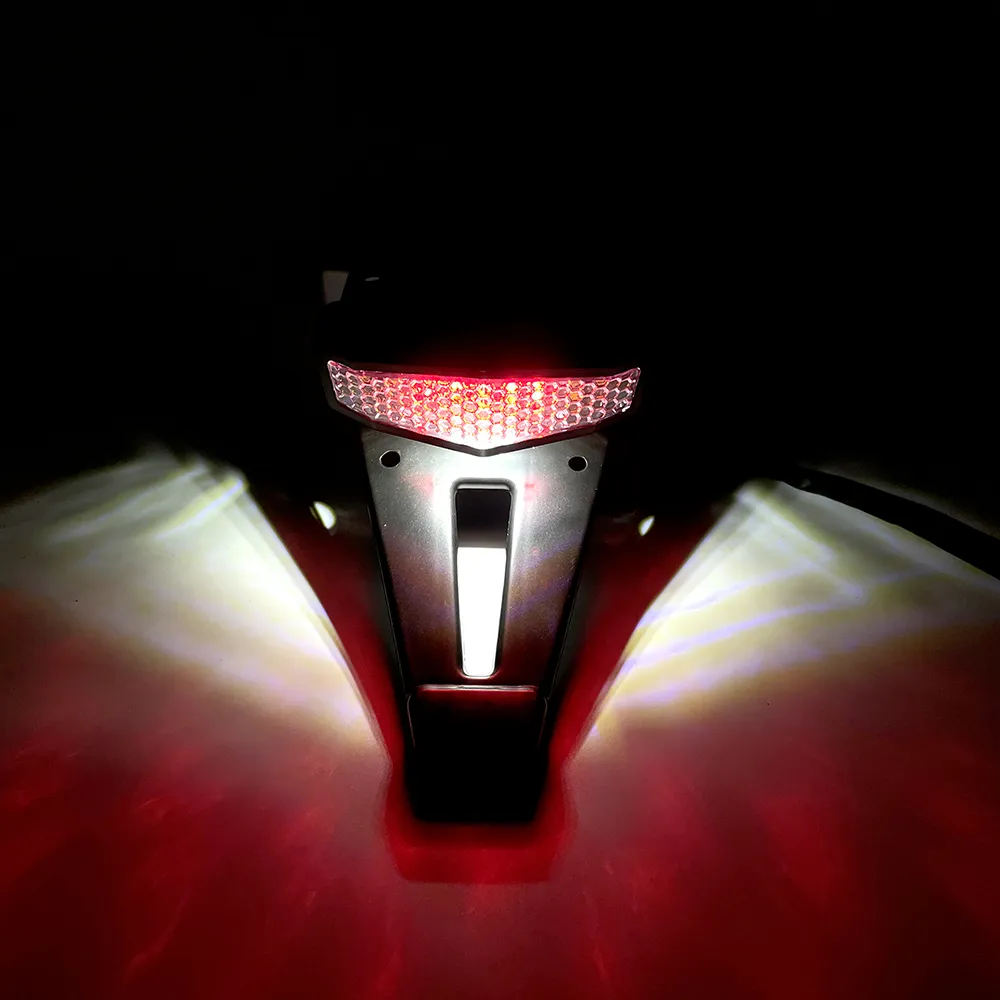 1x Waterproof Plate Light With 6 White LED For License Plate Light