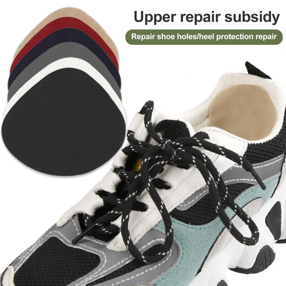 JUSTBOKU Shoe Heel Repair Inner Sneakers Heel Repair Patch Shoe Heel Repair Kit Heel Repair Shoes Heel Break Repair Set Of 4 Pairs Beige - View #9