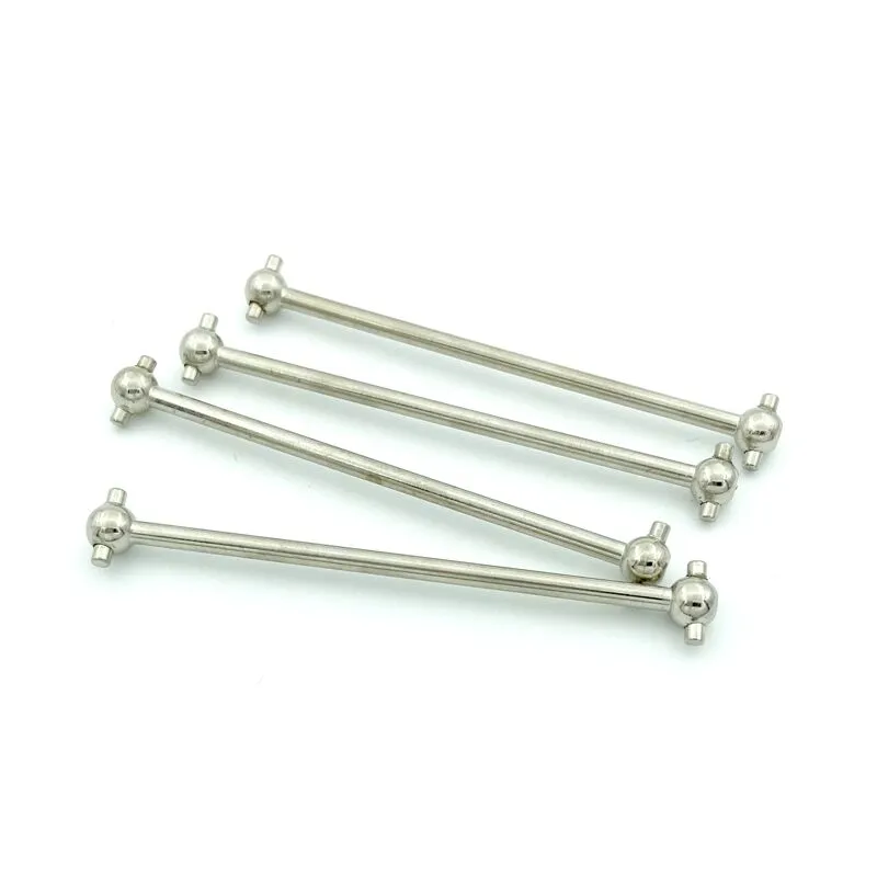RC Metal CVD Drive Shaft Dogbone Set - Front & Rear Upgrade Parts For WLtoys 144001 1/14 Scale Car