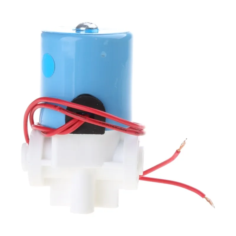 Vanne d'entrée d'eau N-C lectrovanne électrique en laiton DC 12V DN15