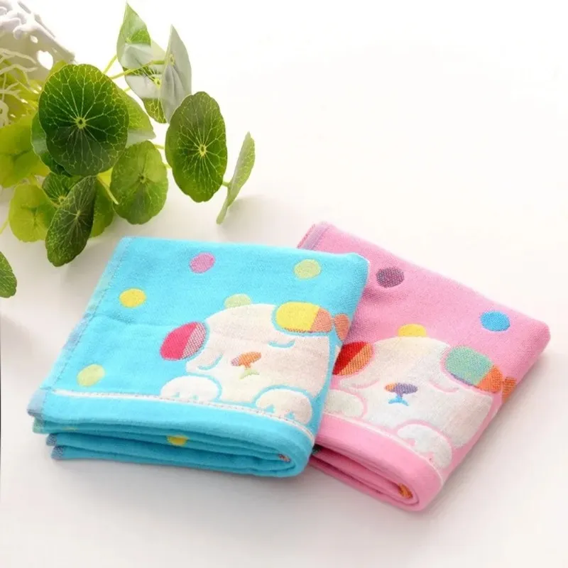 Baby Towel Cute Superfine Fiber Kid Bath Towels Washcloth Square Towel Children Kitchen Bathroom Wipe Wash Cloth Gift From 0 71 DHgate