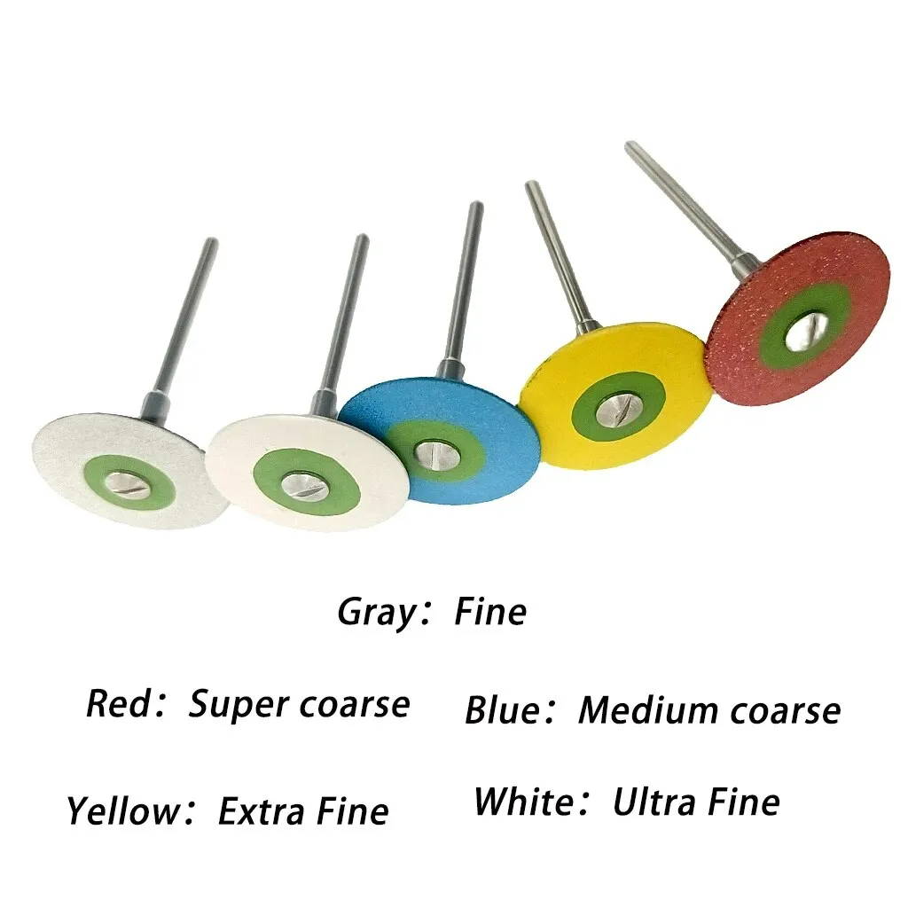 Polish Lucidante Set 5 Dischi Lucidanti In Gomma Diamantata Per - Foto 7