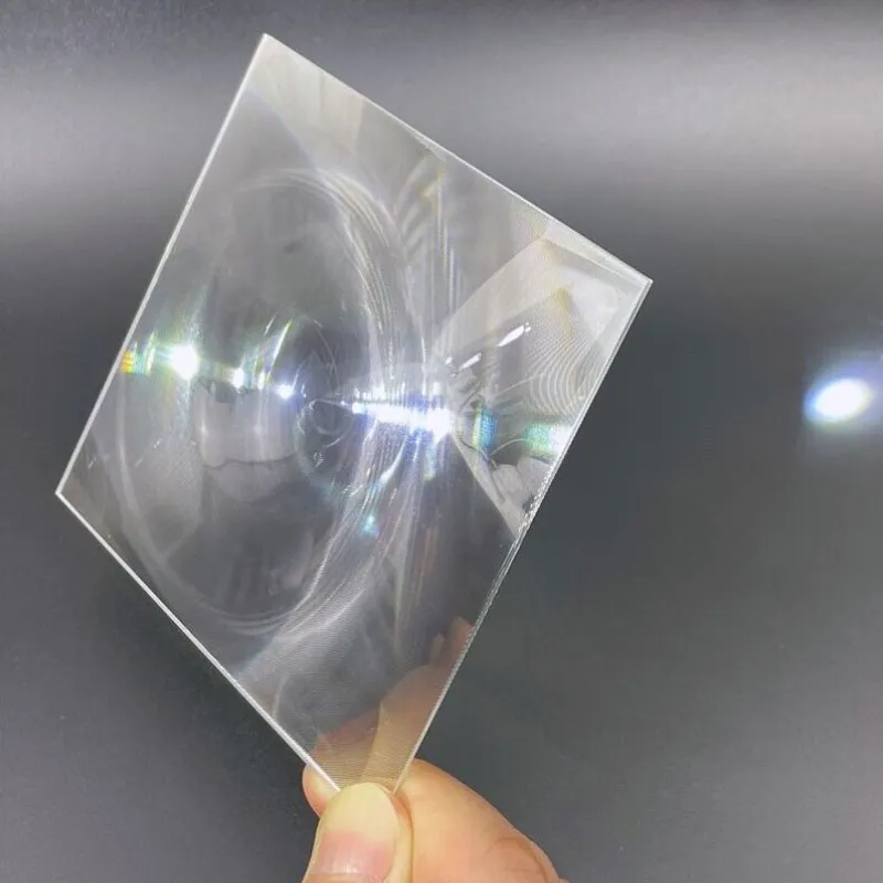Lente di Fresnel in Materiale Acrilico Diametro 300mm, Lente di Fresnel Rotonda per Concentratore Solare Lente di Fresnel in Materiale Acrilico Diametro 300mm, Lente di Fresnel Rotonda per Concentratore Solare