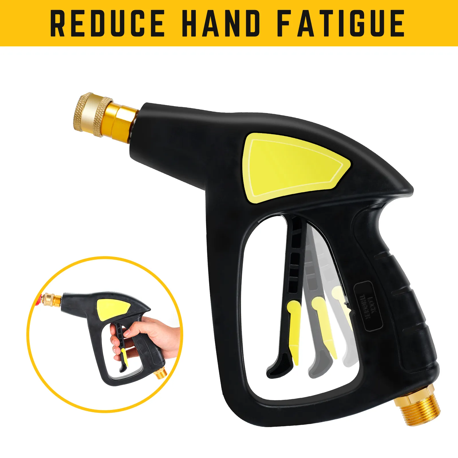 Electric Pressure Washer 5000 PSI 4.0 GPM Adjustable