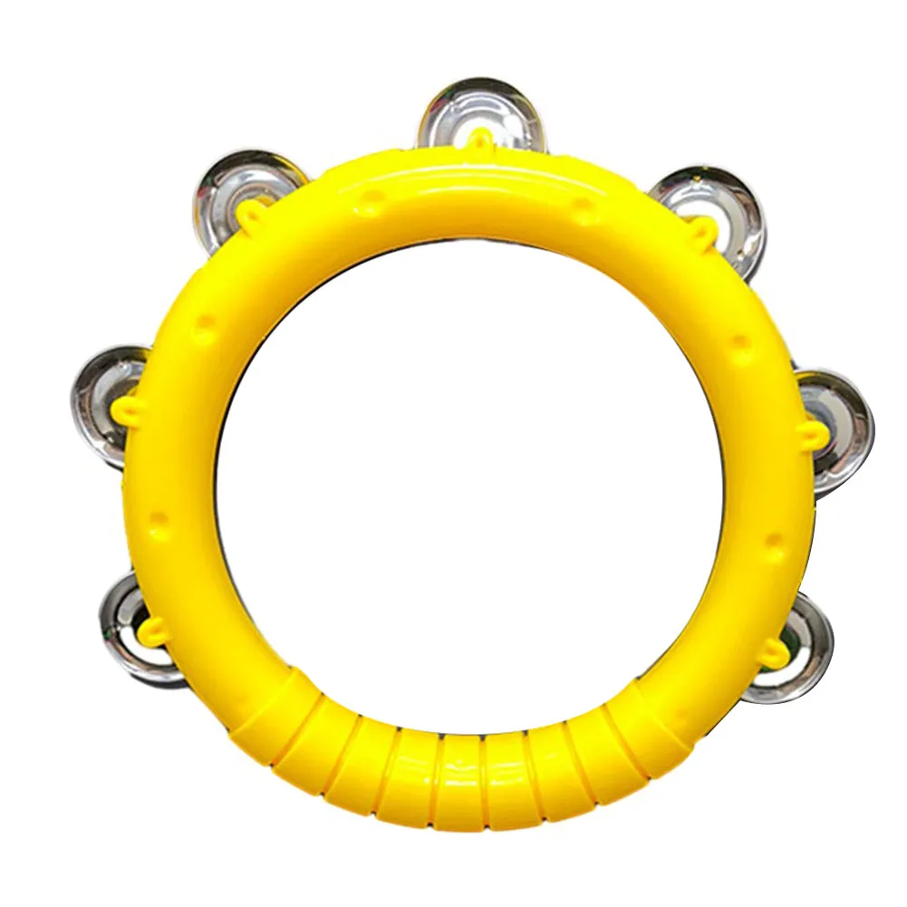 Tambourine with handle hot sale