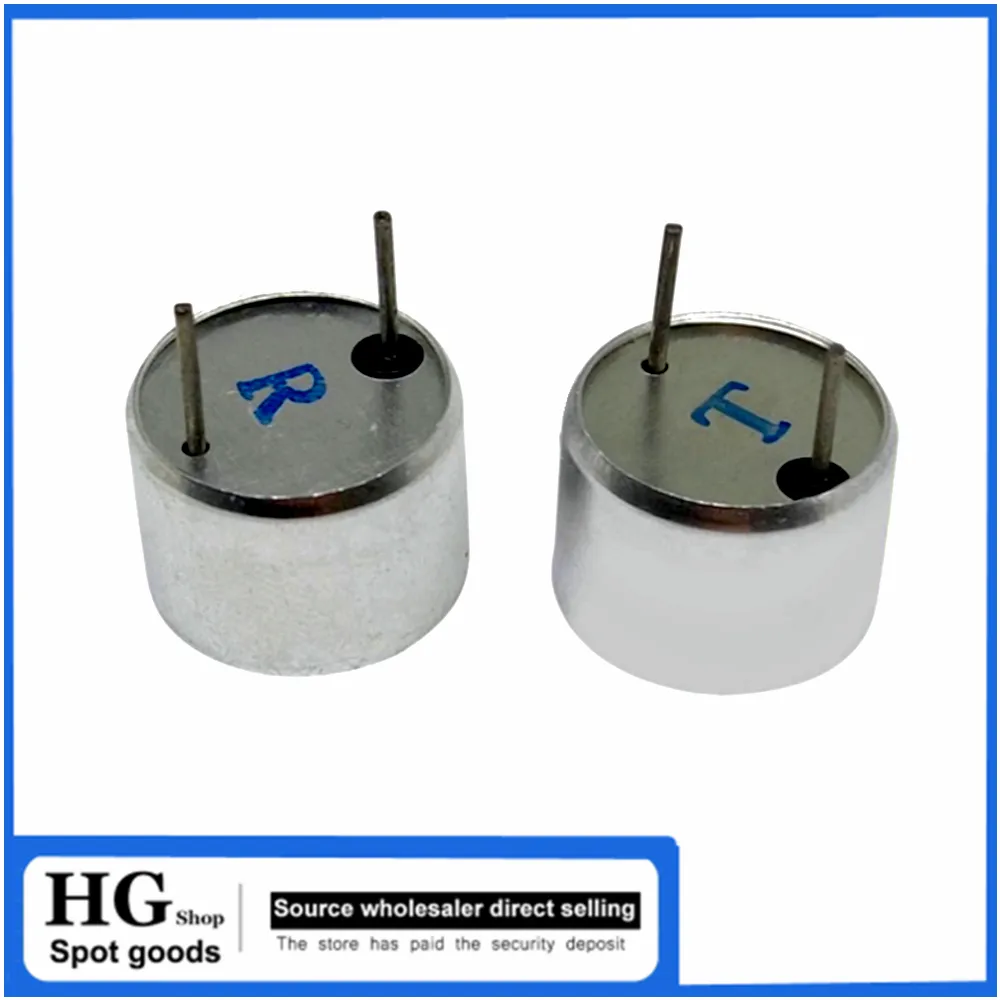 thumbnail image 2 of 2x 16mm 40KHz Ultrasonic Sensor Transceiver Probes - Waterproof, For Arduino/Projects 2 of 6