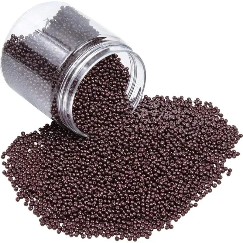 PH PandaHall About 7500pcs 8/0 3mm Multicolor Beading Glass Seed Beads, 15 Colors Round Pony Bead Mini Spacer Czech Beads With 1mm Silver Lined Round - View #2