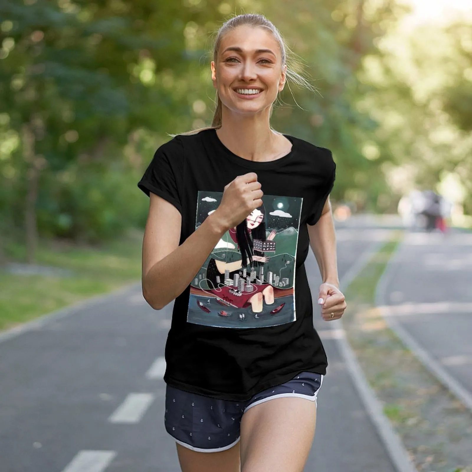 Oversized workout shirt clearance