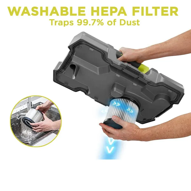 Ryobi 18v vacuum filter sale
